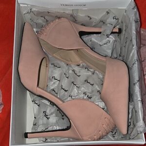 Qupid Blush Pink Women's Heels Size 8